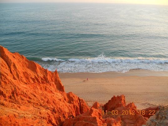 Albufeira Falesia Beach Apartment מראה חיצוני תמונה